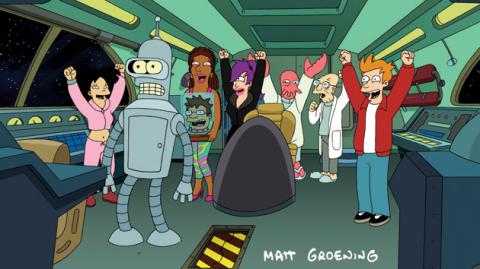 「Futurama: Bender's Big Score」鑑賞