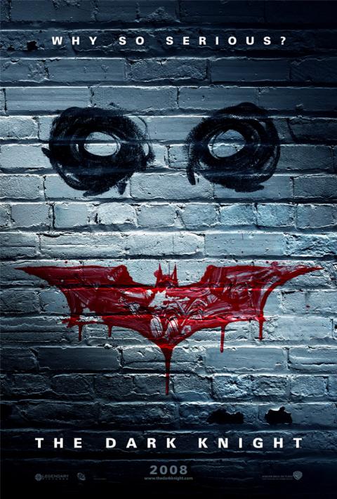 「THE DARK KNIGHT」ポスター
