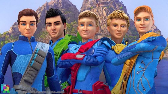 Thunderbirds Are Go - Scott, Virgil, Alan, Gordon and John
